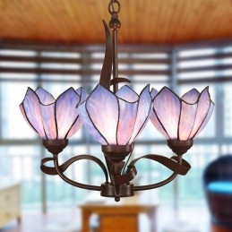 Lustre de 3 luzes com...