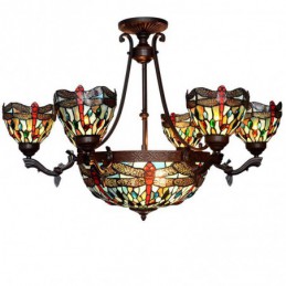 Lustre Tiffany Vitral Lustre